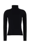 Max Mara Midnight Blue Cashmere Means Sweater In Black