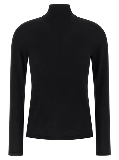 Max Mara Meana Turtleneck Sweater In Black