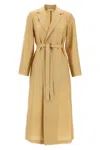 Max Mara Meandro Coats And Trench Coats Beige In Multi