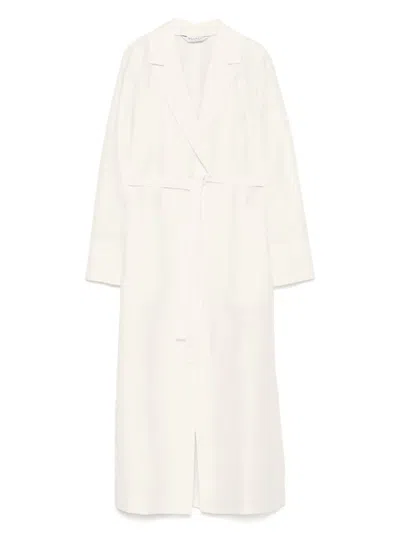 Max Mara Meandro Coat In Neutrals