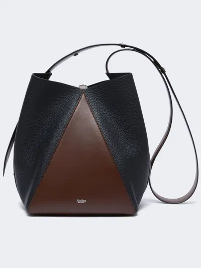Max Mara Medium Bucket Bag In Brown