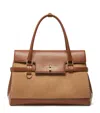 Max Mara Medium Camel Wool Margaux Top-handle Bag In Sand