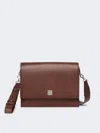 Max Mara Medium Crossbody Bag In Leather In Brown