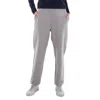 Max Mara Medium Grey Cotton Sweatpants, Size Large In White