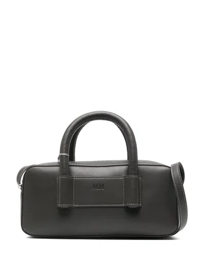 Max Mara Medium Lirica Shoulder Bag In Gray