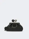 Max Mara Medium Nappa Leather Pasticcino Bag In Black