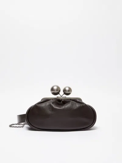 Max Mara Medium Nappa Leather Pasticcino Bag In Brown