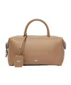 Max Mara Medium Natural Leather Bowler Bag