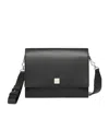 Max Mara Biancaroughs Leather Shoulder Bag In Black