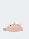 Max Mara Medium Sheepskin Pasticcino Bag In Pink