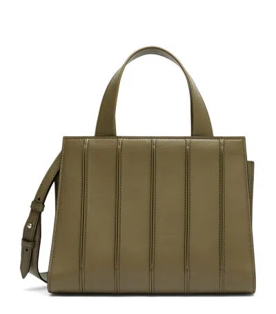 Max Mara Medium Whitney Top-handle Bag In Green
