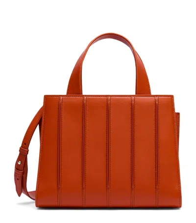 Max Mara Medium Whitney Top-handle Bag In Orange