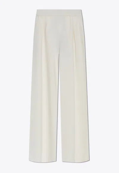 MAX MARA MEDIUM WIDE-LEG WOOL PANTS