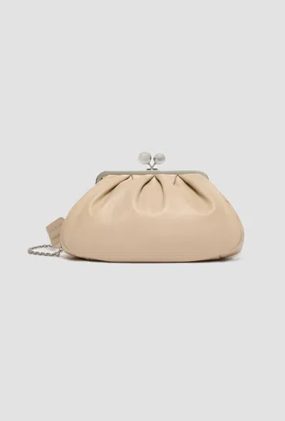 Max Mara Medium Woman Natural Pastry Bag In Other