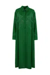 Max Mara Megaton Linen Shirt Dress In Prato