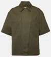 Max Mara Mela Short Sleeve Shirt In Green