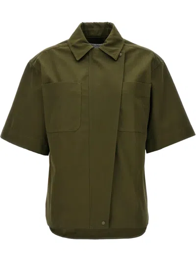 Max Mara Mela Shirt In Green