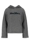 Max Mara Melange Midnight Blue Cotton Blend Gary Sweatshirt