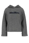Max Mara Melange Midnight Blue Cotton Blend Gary Sweatshirt