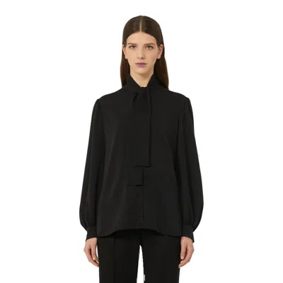Max Mara Melania Shirt Black