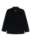 Max Mara Melfi Single-breasted Blazer In Black