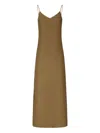 Max Mara Slip Dress In Jacquard Jersey