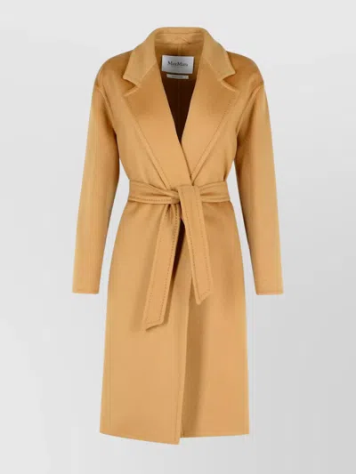 MAX MARA 'MELINDA' CASHMERE COAT FEATURING BELTED WAIST