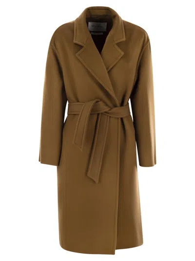 MAX MARA MAX MARA MELINDA CASHMERE MIDI COAT WITH BELT