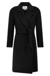 Max Mara Pauline Coats And Trench Coats Black In Black
