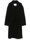 Max Mara Melinda Coat In Black