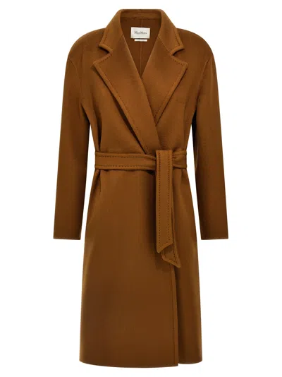 Max Mara 'melinda' Coat In Brown