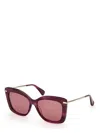 Max Mara Men's  Beth1 Mm0101 83w Sunglasses In Violet