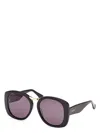 Max Mara Men's  Bridge Mm0092 01a Sunglasses In Shiny Black