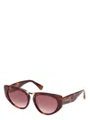 Max Mara Men's  Bridge1 Mm0093 52f Sunglasses In Havana