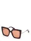 Max Mara Design4 Mm0051 52e In Havana