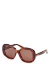 Max Mara Men's  Edna Mm0087 52e Sunglasses In Havana