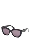 Max Mara Men's  Glimpse4 Mm0090 01a Sunglasses In Shiny Black