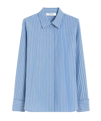 MAX MARA MENS-STYLE COTTON SHIRT