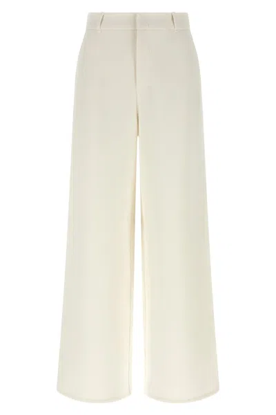 Max Mara 'merlot' Pants In White