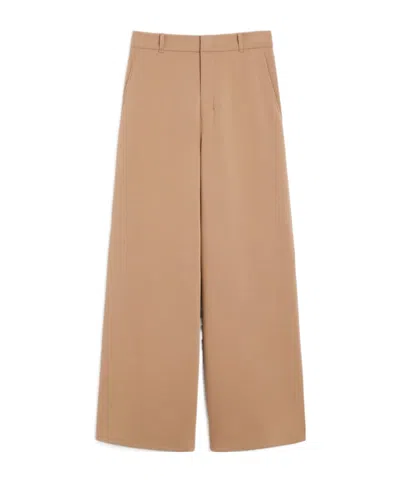 Max Mara Mmldream Elasticated Trousers In Neutral