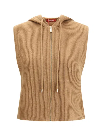 MAX MARA MESCAL HOODED VEST