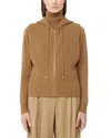 Max Mara Mescal Knitted Waistcoat In Brown