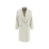 Max Mara Mescal Coat Women In White