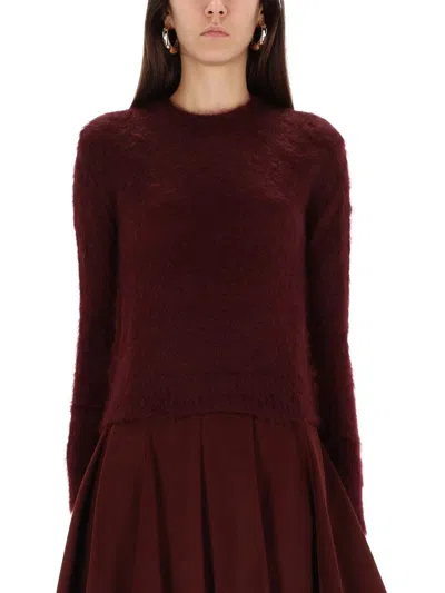 Max Mara Mesh "fit" In Red