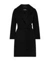 Max Mara Messi Coat In Black