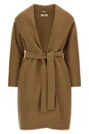 Max Mara 'messi' Coat In Brown
