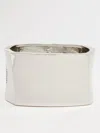 Max Mara Metal Bangle In Silver