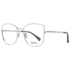 Max Mara Silver Women Optical Frames In Metallic