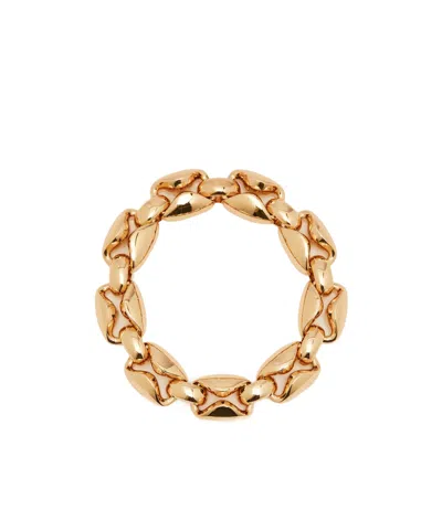 Max Mara Metallic Necklace In Gold