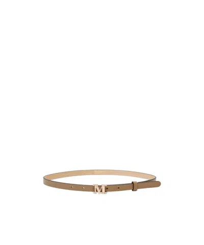 MAX MARA MAX MARA MGRAZIATA MONOGRAM SLIM BELT
